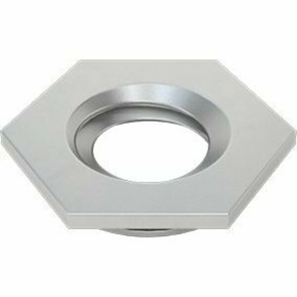 Bsc Preferred Flush-Mount Press-Fit Nut for Sheet Metal 4-40 Thread Size for 0.04 Minimum Panel Thickness, 25PK 94674A485
